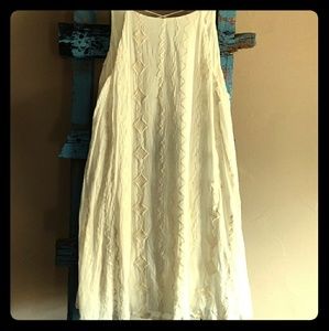 Ivory Aztec lush dress L